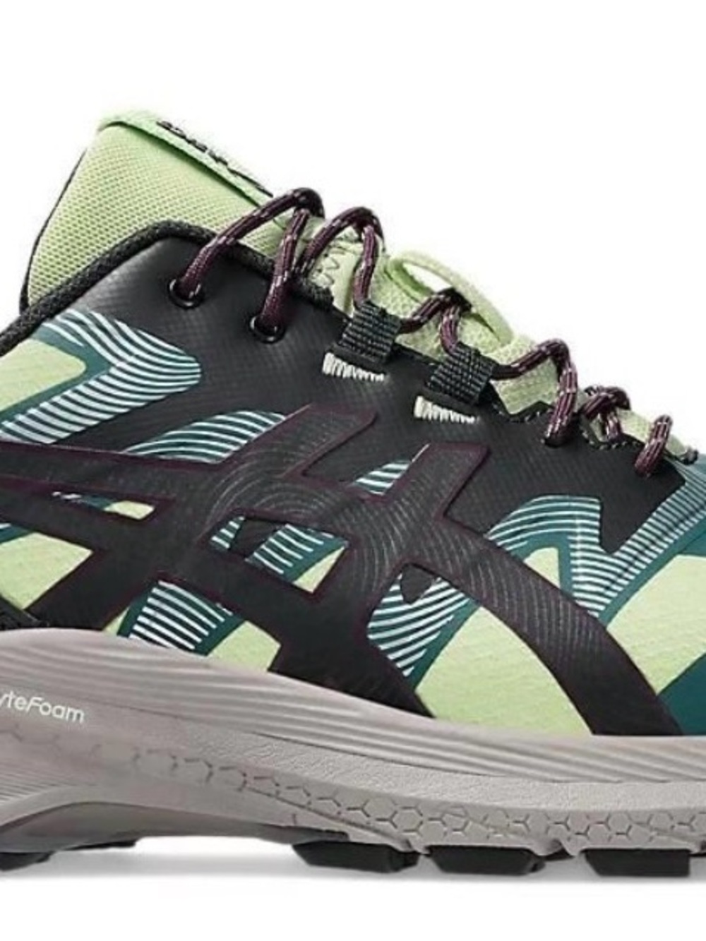 🔥👟🔥 ASICS Gel Terrain Sneaker in Light Green and Black - 9M